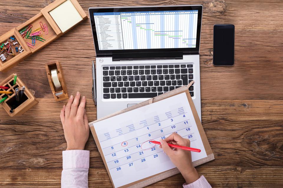 Create a marketing schedule for your social media campaigns