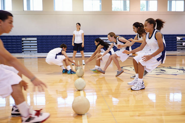 health benefits of dodgeball